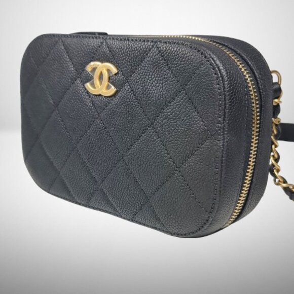 Chanel Stunning Authentic Caviar Quilted Waist Bag Black - New - Never Worn - Picture 8 of 16